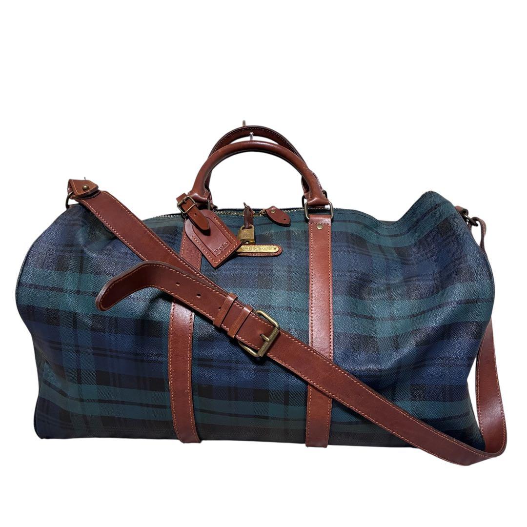 バッグ 00s POLORALPHLAUREN Boston bag 2way y2k