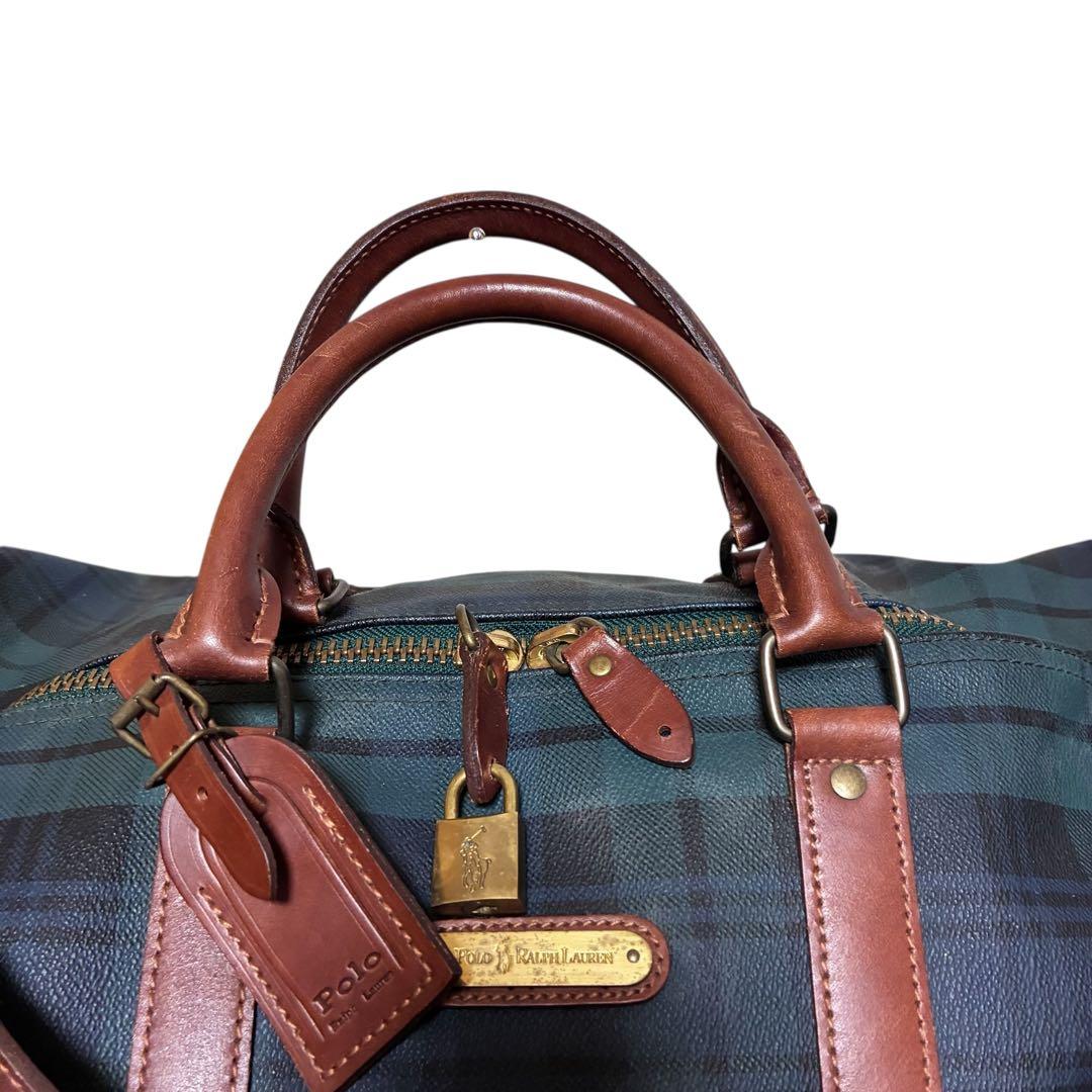 バッグ 00s POLORALPHLAUREN Boston bag 2way y2k