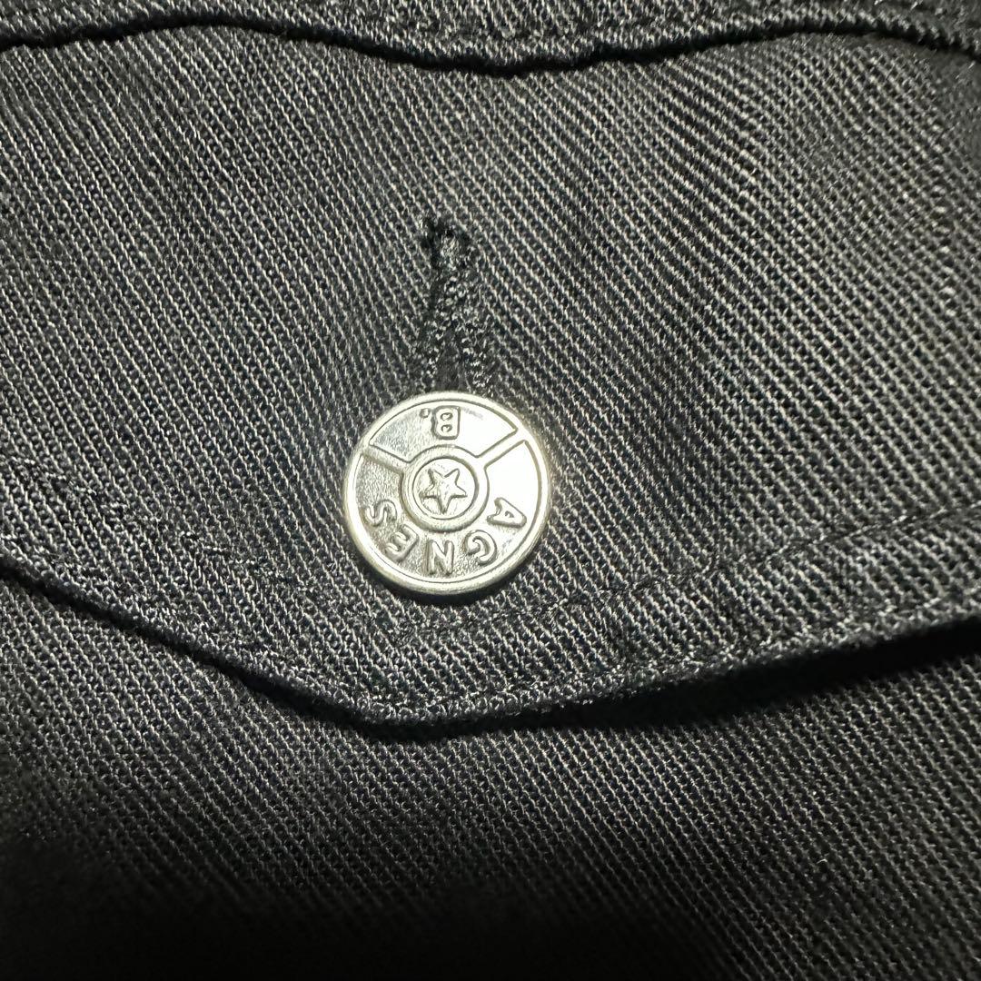 アニエスベー トラッカージャケット 1 フランス製 黒 デニム