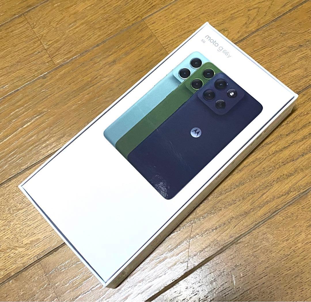 moto g 66y 5G 本体 ディルグリーン