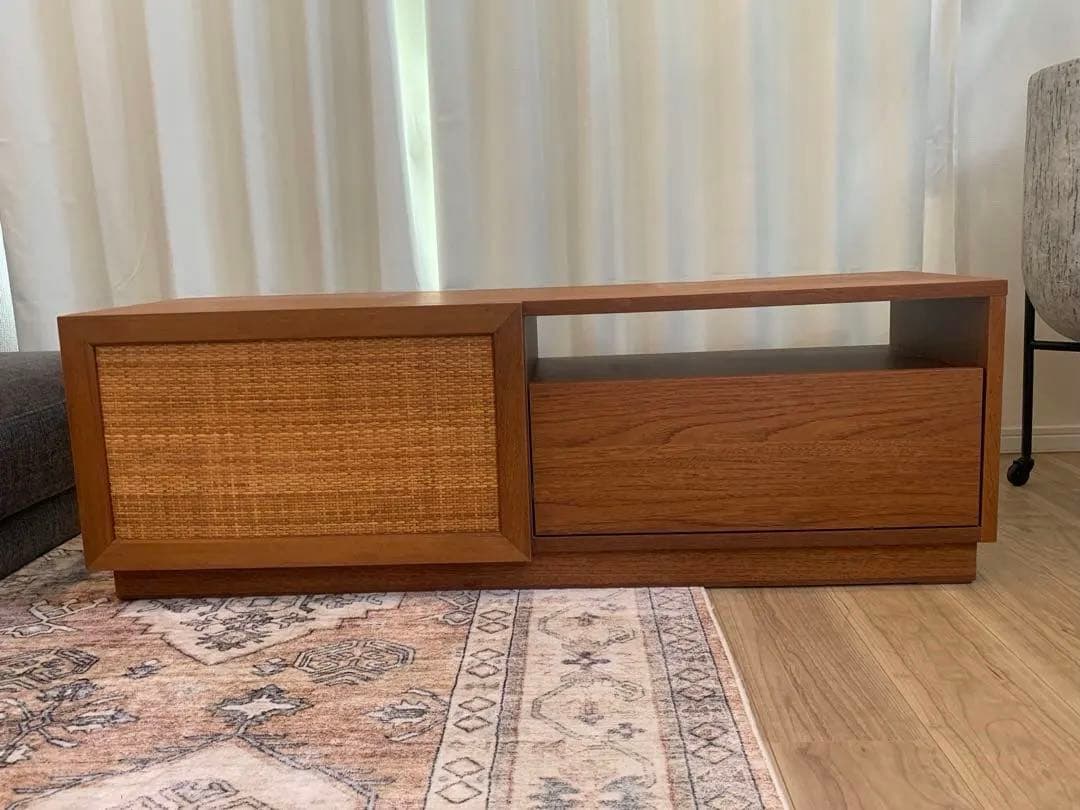 ※最終値下げ※ ウニコ　テレビボード　WICK 120cm ラタン