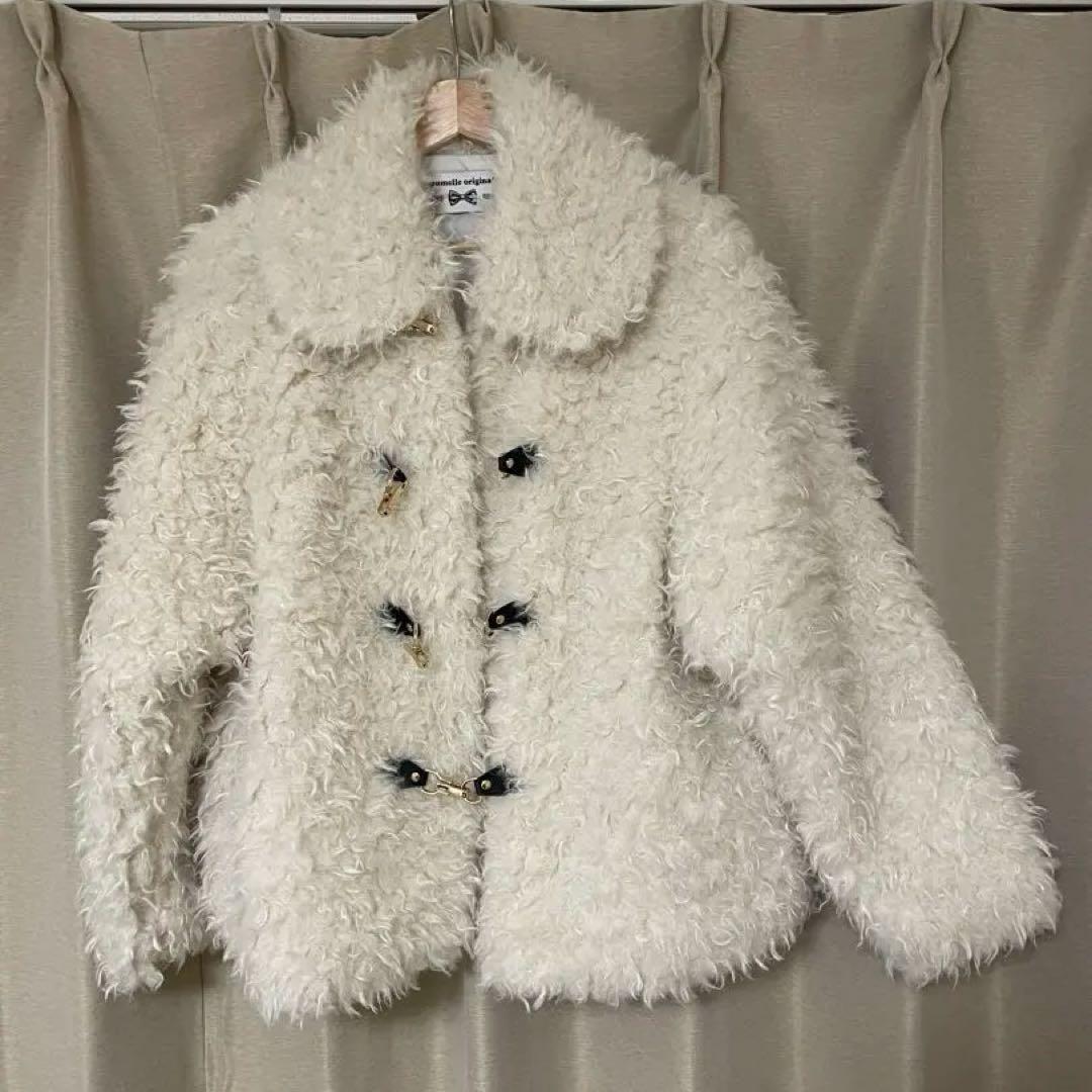 JUMELLE ジュメロ プードルビットコート ダッフルコート ファー