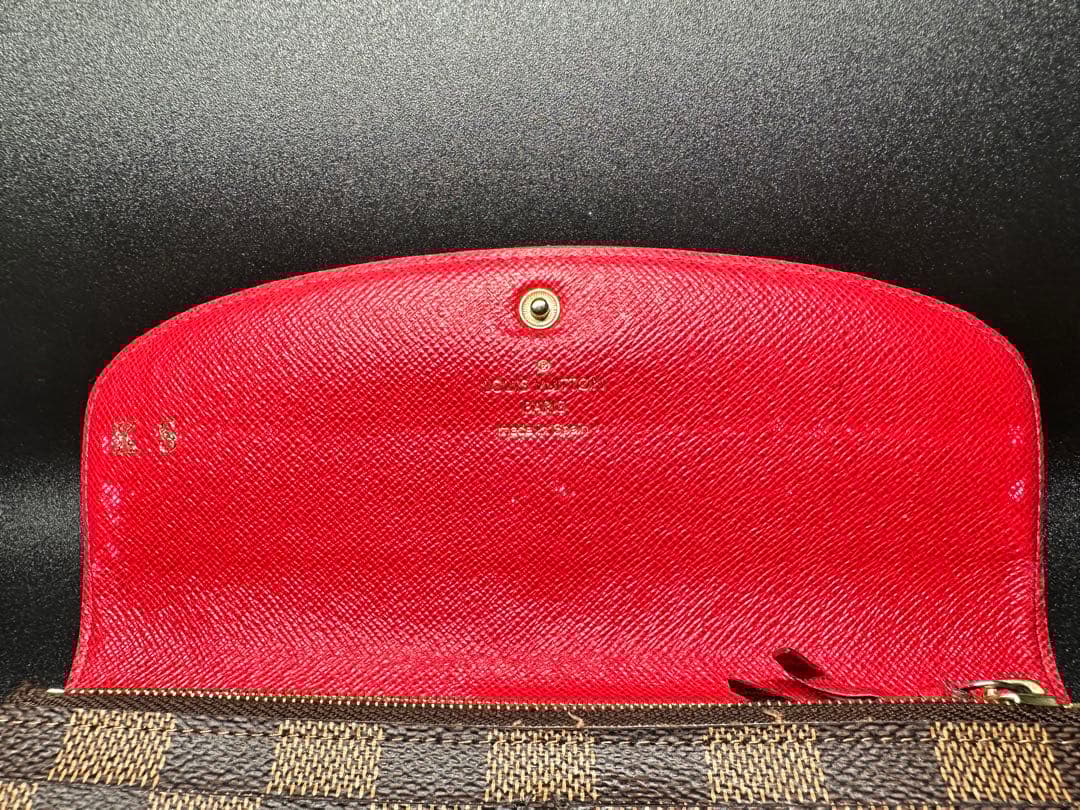 LOUIS VUITTON ポルトフォイユ・エミリーN63544 K.S刻印あり