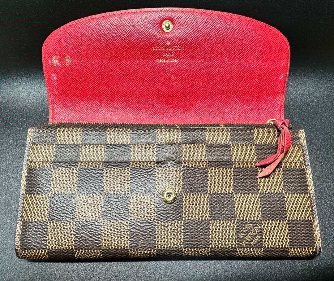 LOUIS VUITTON ポルトフォイユ・エミリーN63544 K.S刻印あり