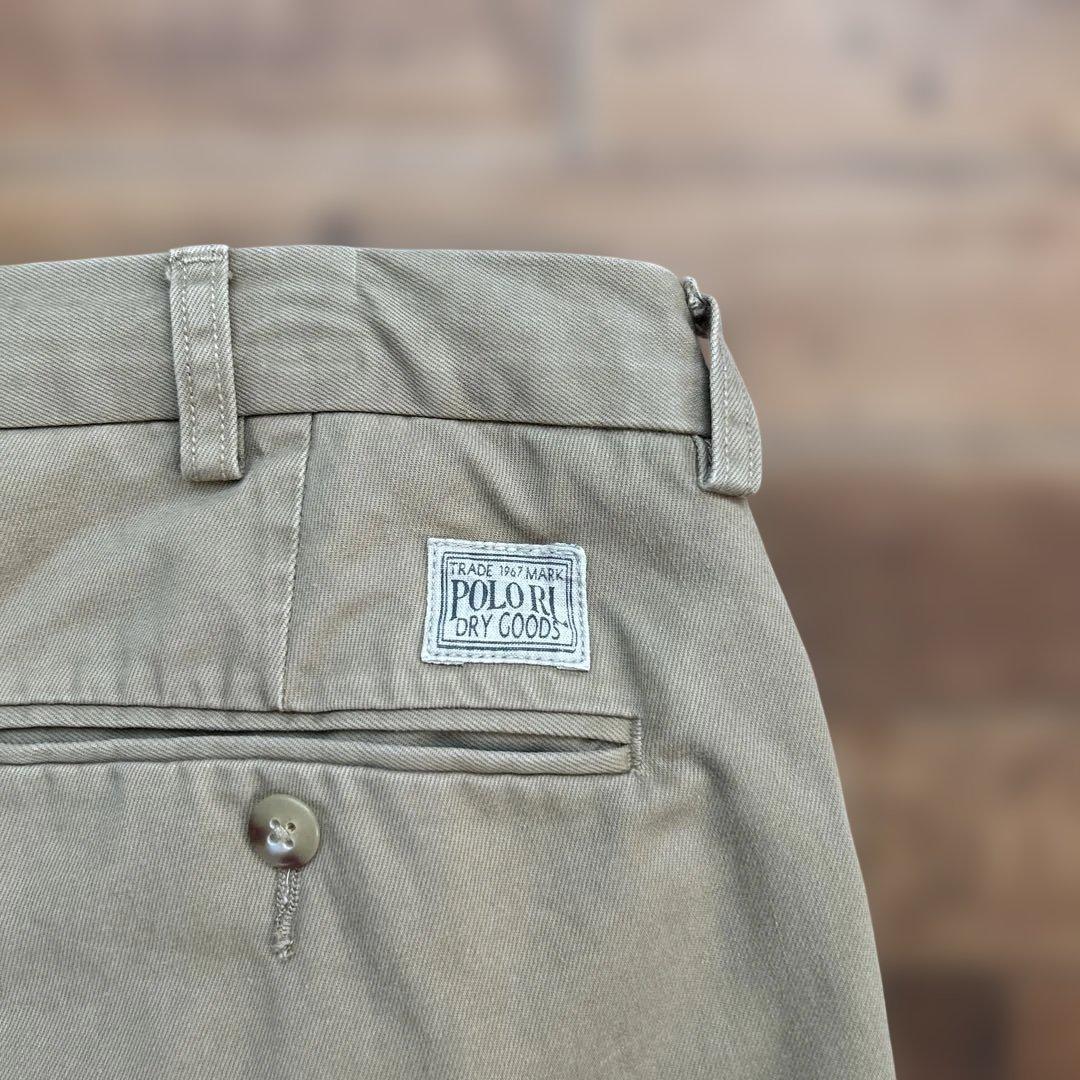 beams+ 別注 ラルフローレン チノパンツ