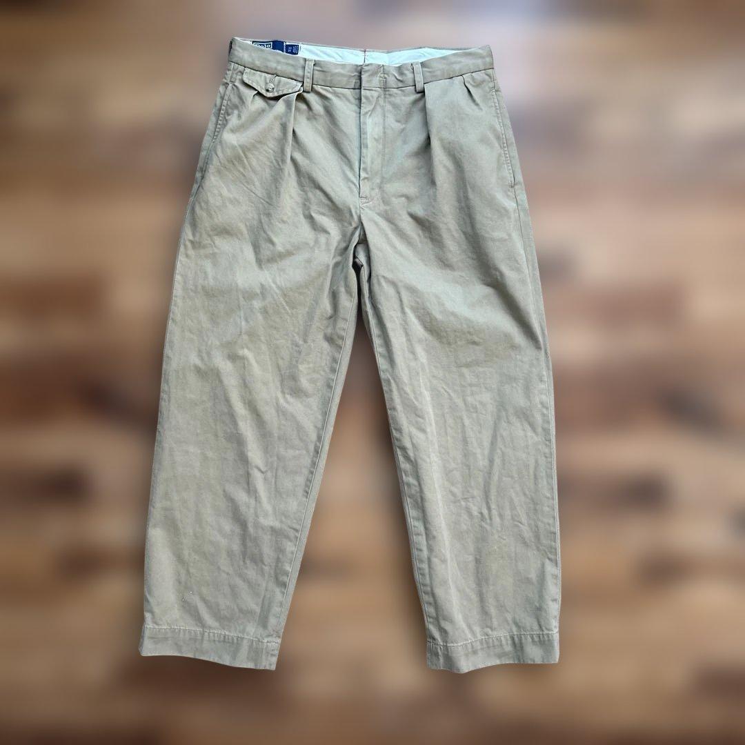 beams+ 別注 ラルフローレン チノパンツ