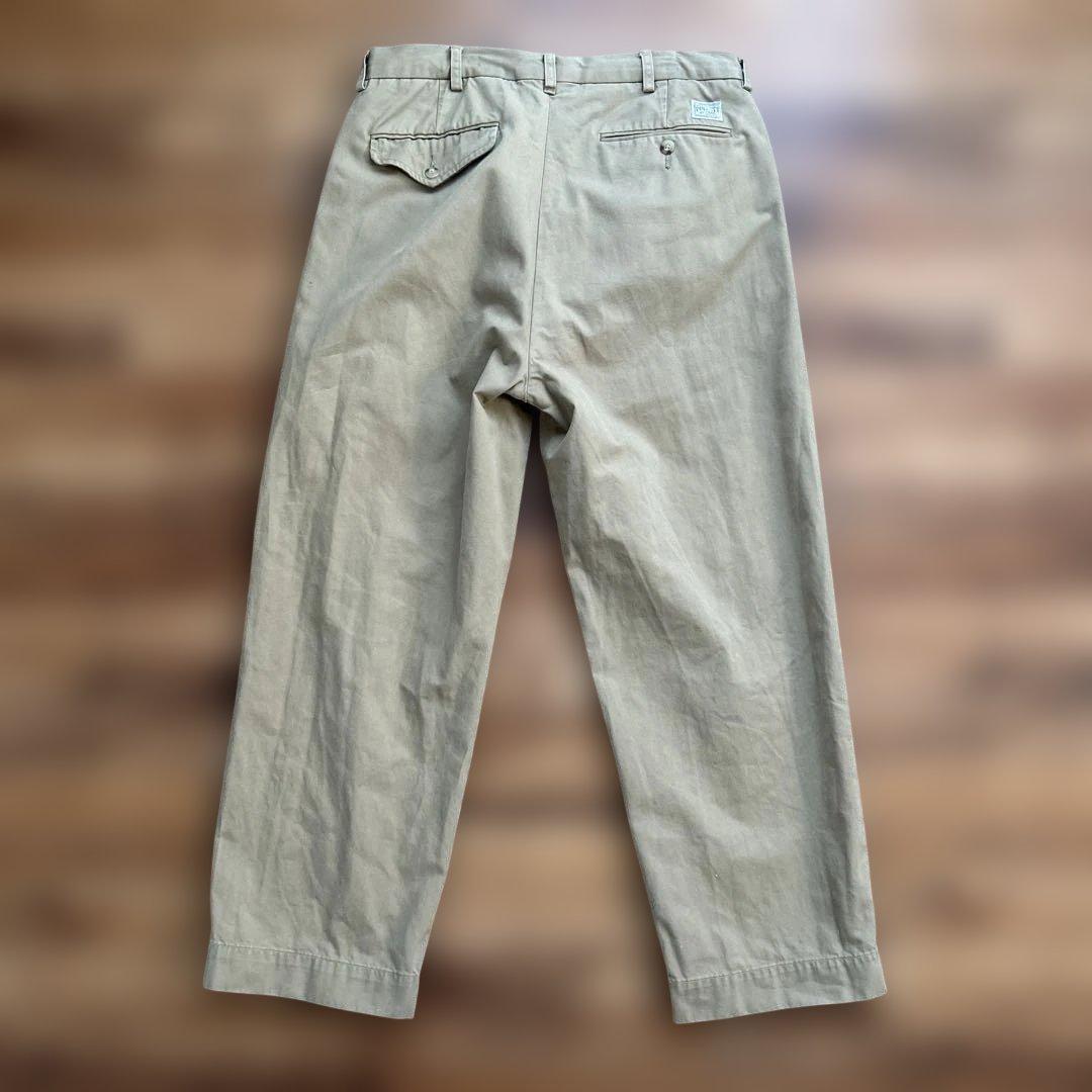 beams+ 別注 ラルフローレン チノパンツ