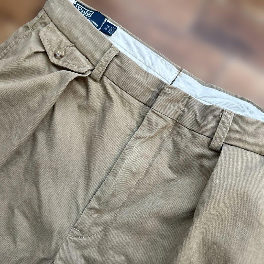 beams+ 別注 ラルフローレン チノパンツ