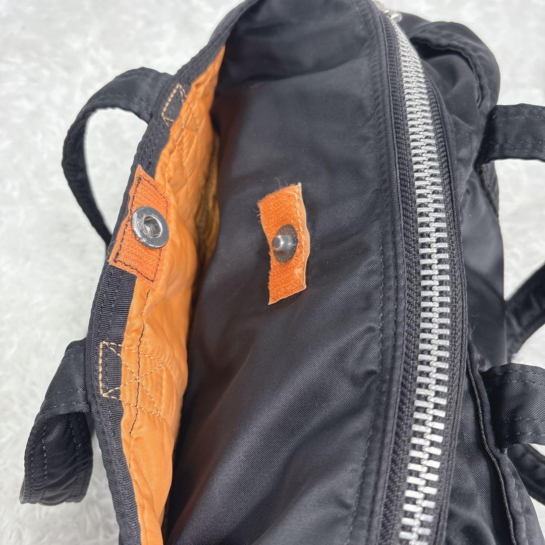 PORTER タンカー ミニボストン S ブラック ナイロン