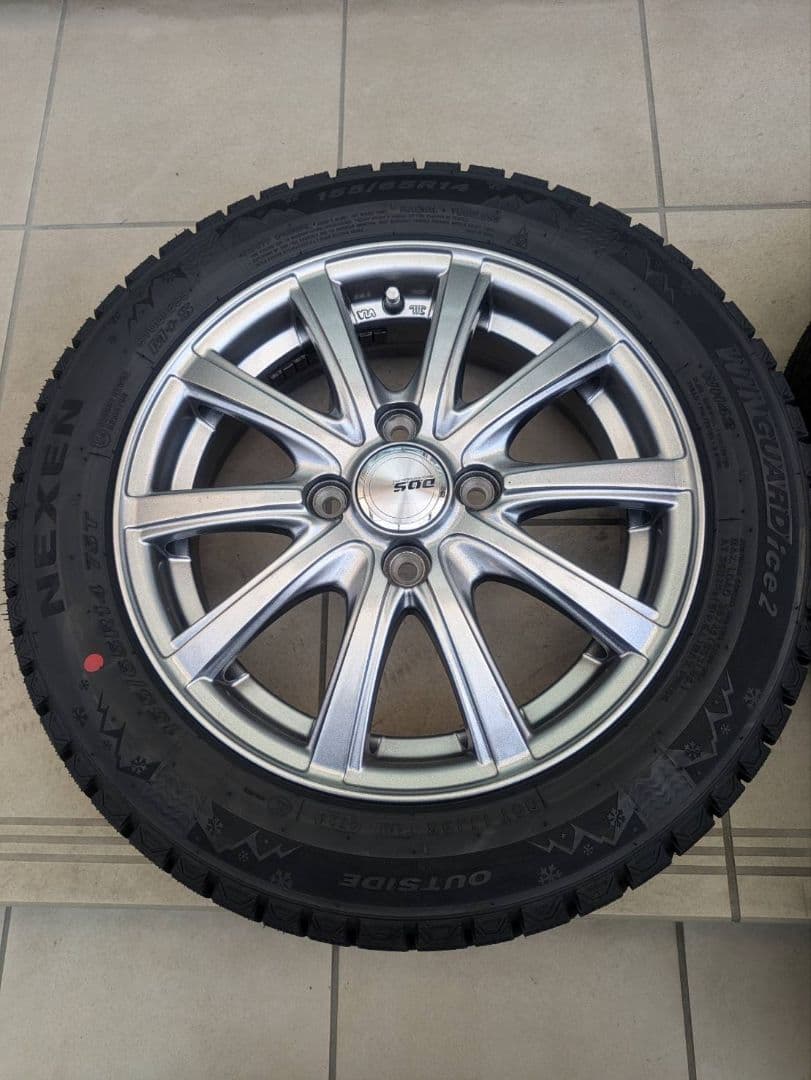 ★スタッドレスタイヤホイルセット 4本　14インチ★　美品　★送料込み★