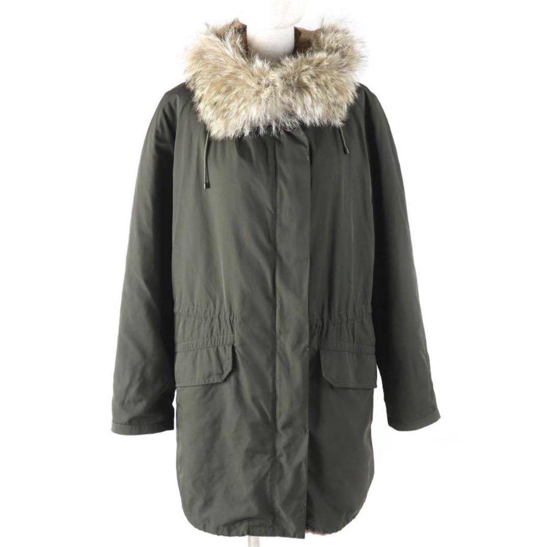 YVES SALOMON モッズコート　リアルファー