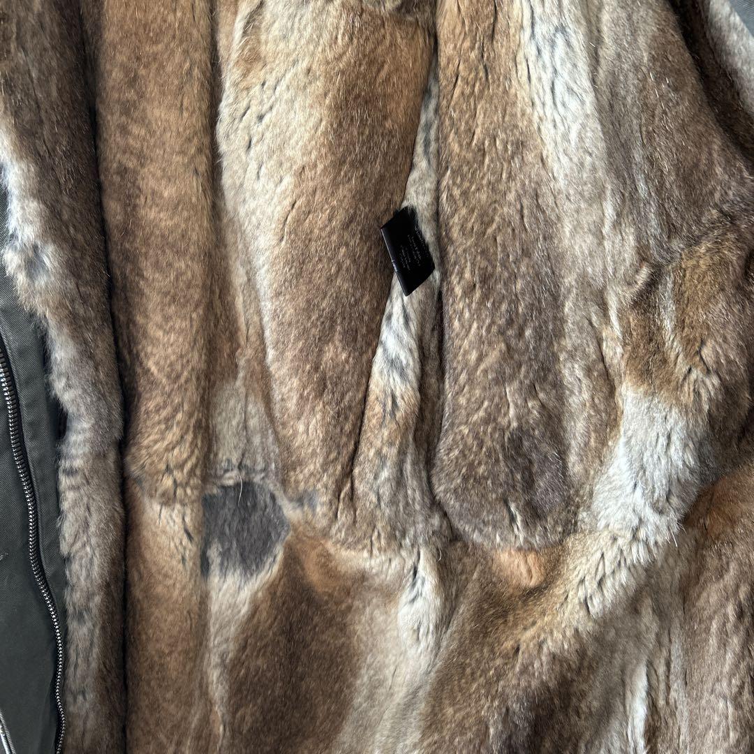 YVES SALOMON モッズコート　リアルファー