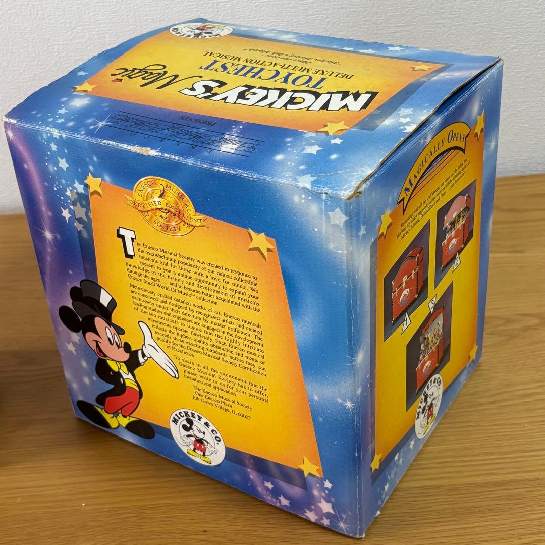 動作確認済 Disney エネスコ ディズニー ミッキーマジック オルゴール