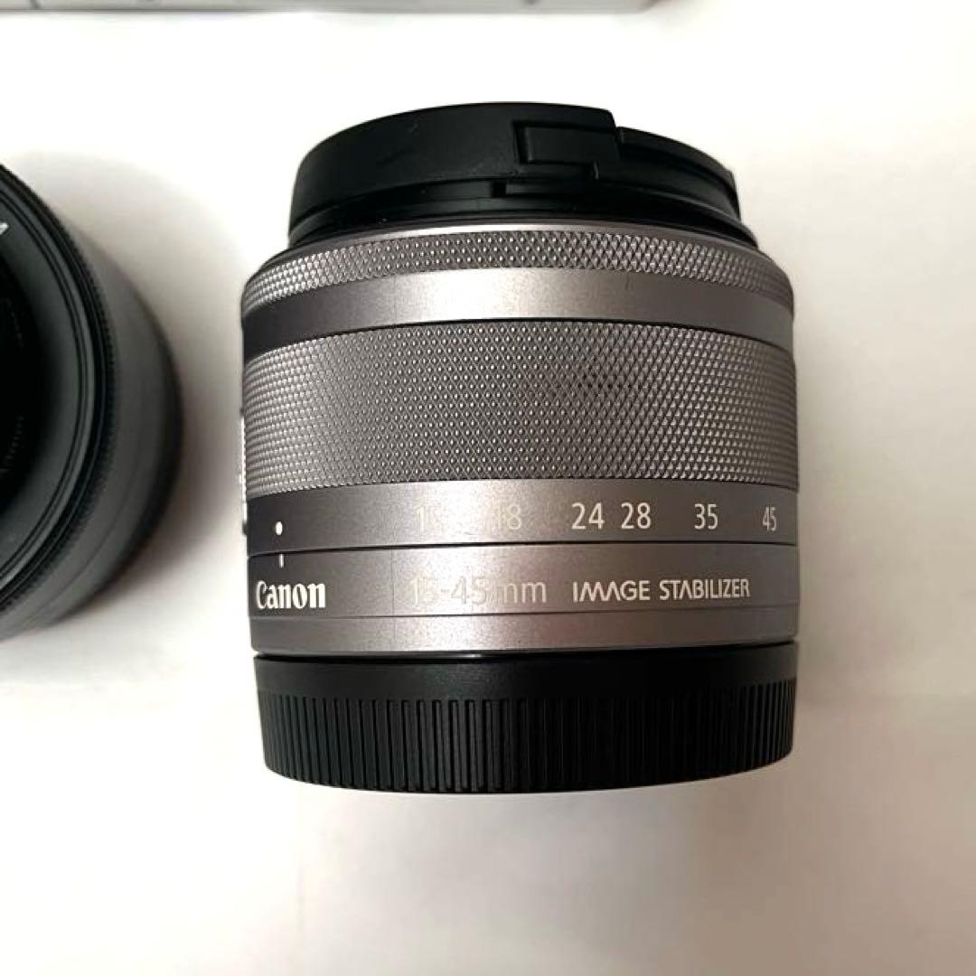 L*g様 Canon eos m10 キャノン　ミラーレスカメラ　レンズ　白　ホ