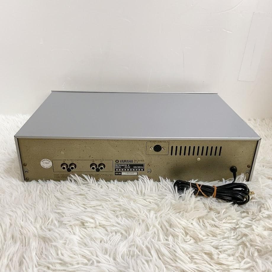 ヤマハ YAMAHA K-8 カセットデッキ 当時物 ナチュラルサウンド 希少