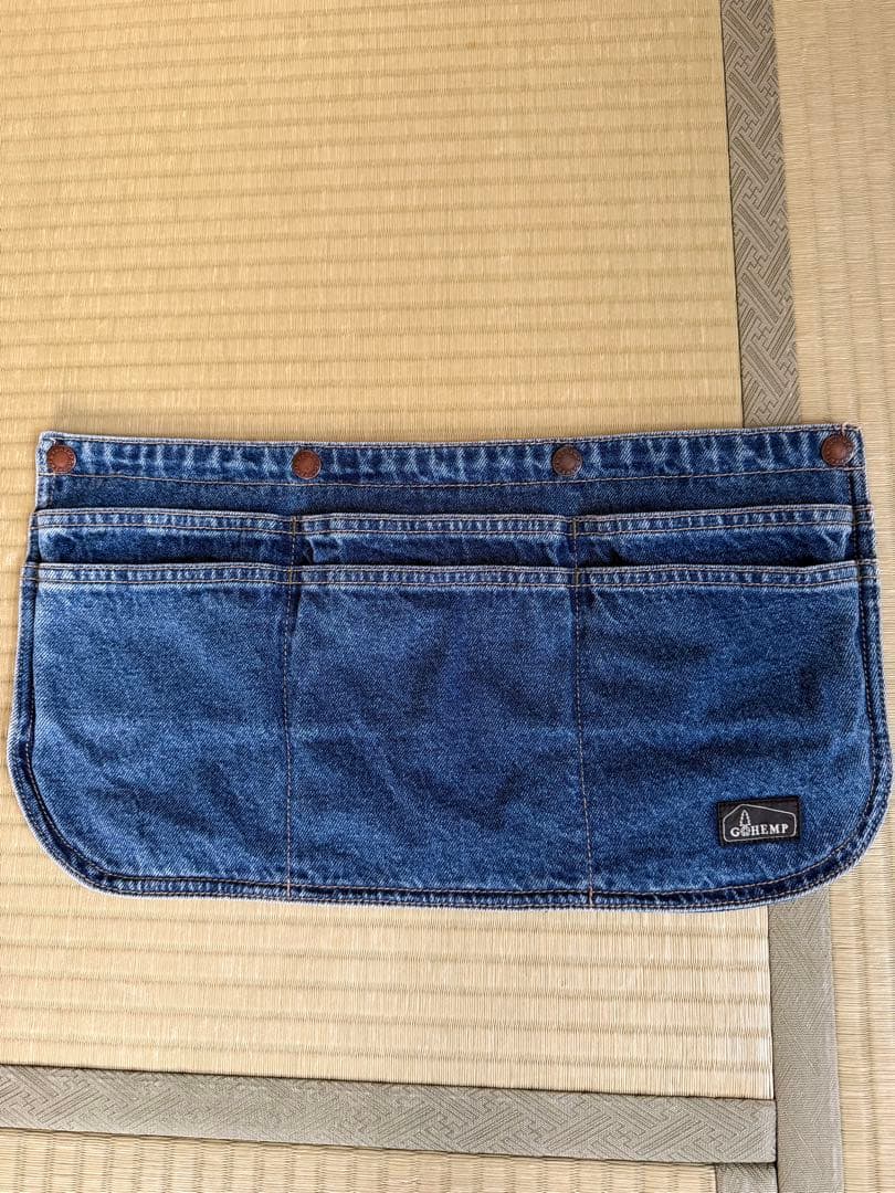 ゴーヘンプ デニムオーバーオール