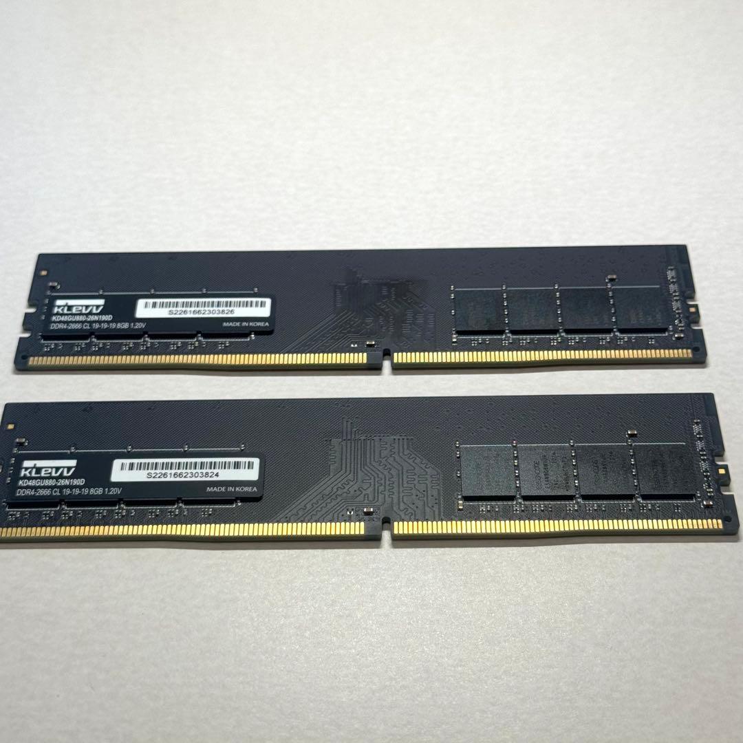 [ジャンク品] 動作不明 DDR4 32GB(4 × 8GB) 2666MHz