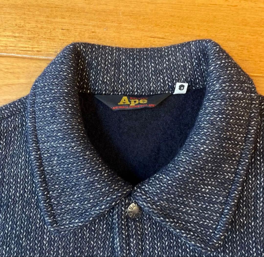 ☑️初期A BATHING APE ブラウンズビーチジャケット ビーチクロス