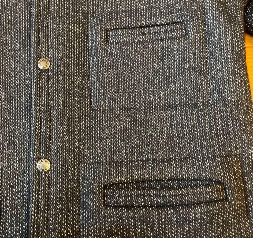 ☑️初期A BATHING APE ブラウンズビーチジャケット ビーチクロス