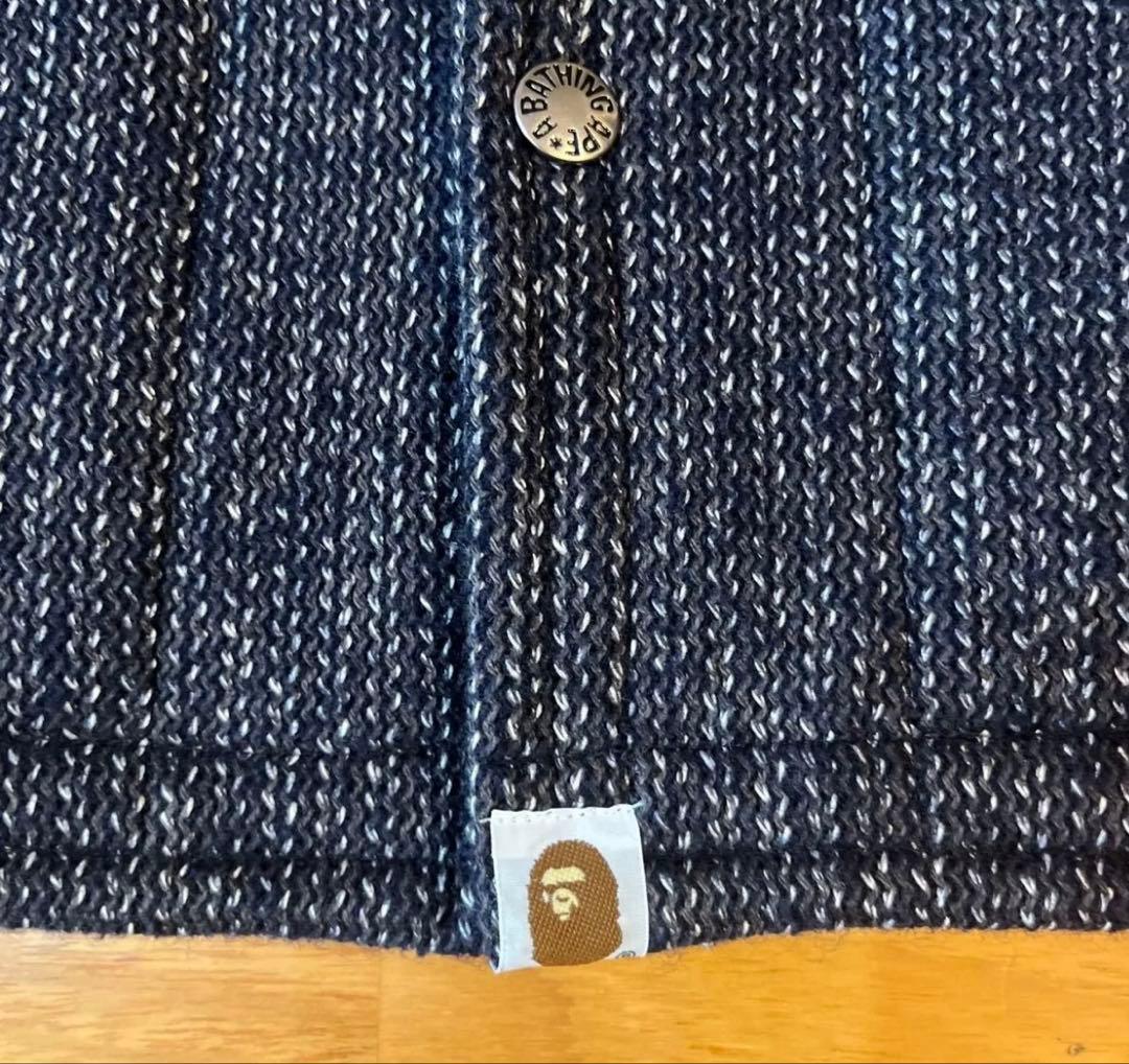 ☑️初期A BATHING APE ブラウンズビーチジャケット ビーチクロス