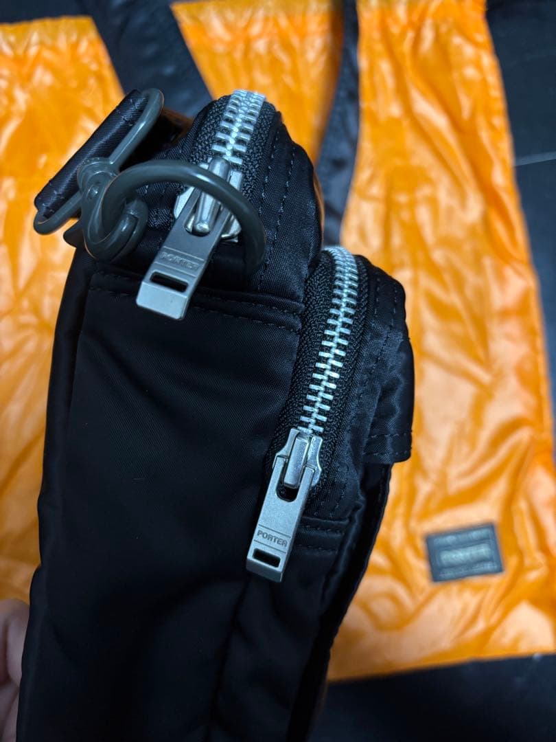 PORTER TANKER バーティカルバッグ ブラック 622-27845