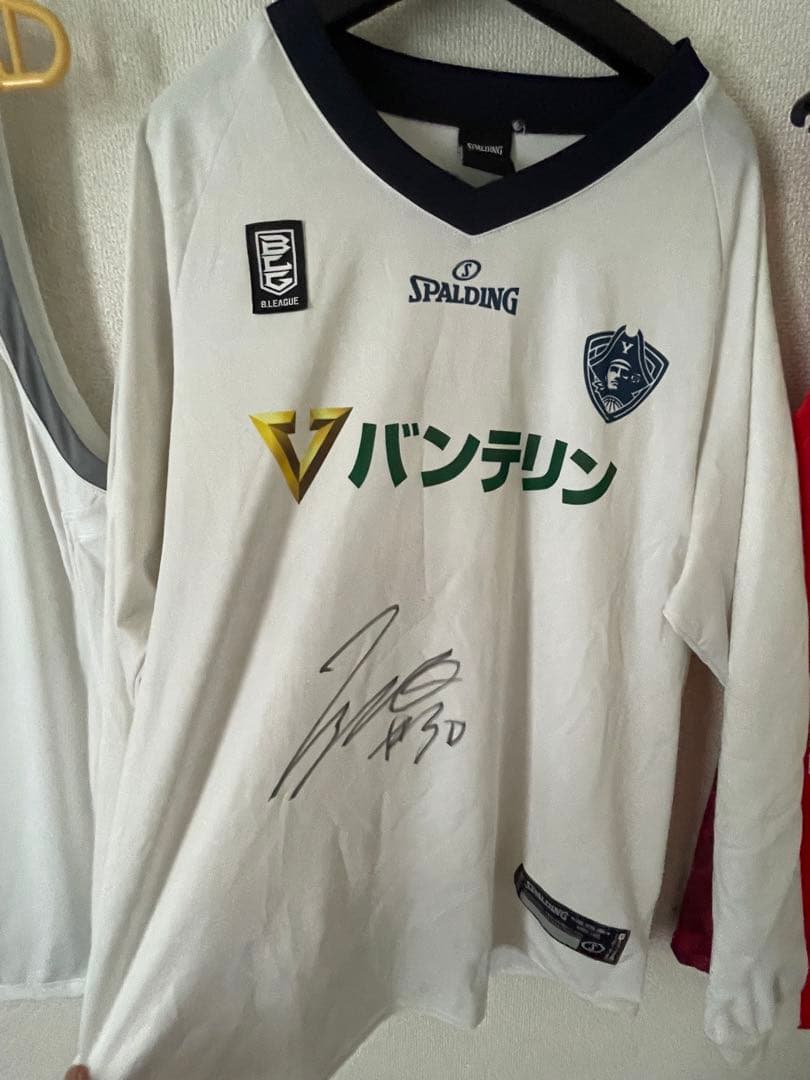 選手支給品・実使用　横浜ビーコルセアーズ　須藤昂矢 2022-23 ユニフォーム