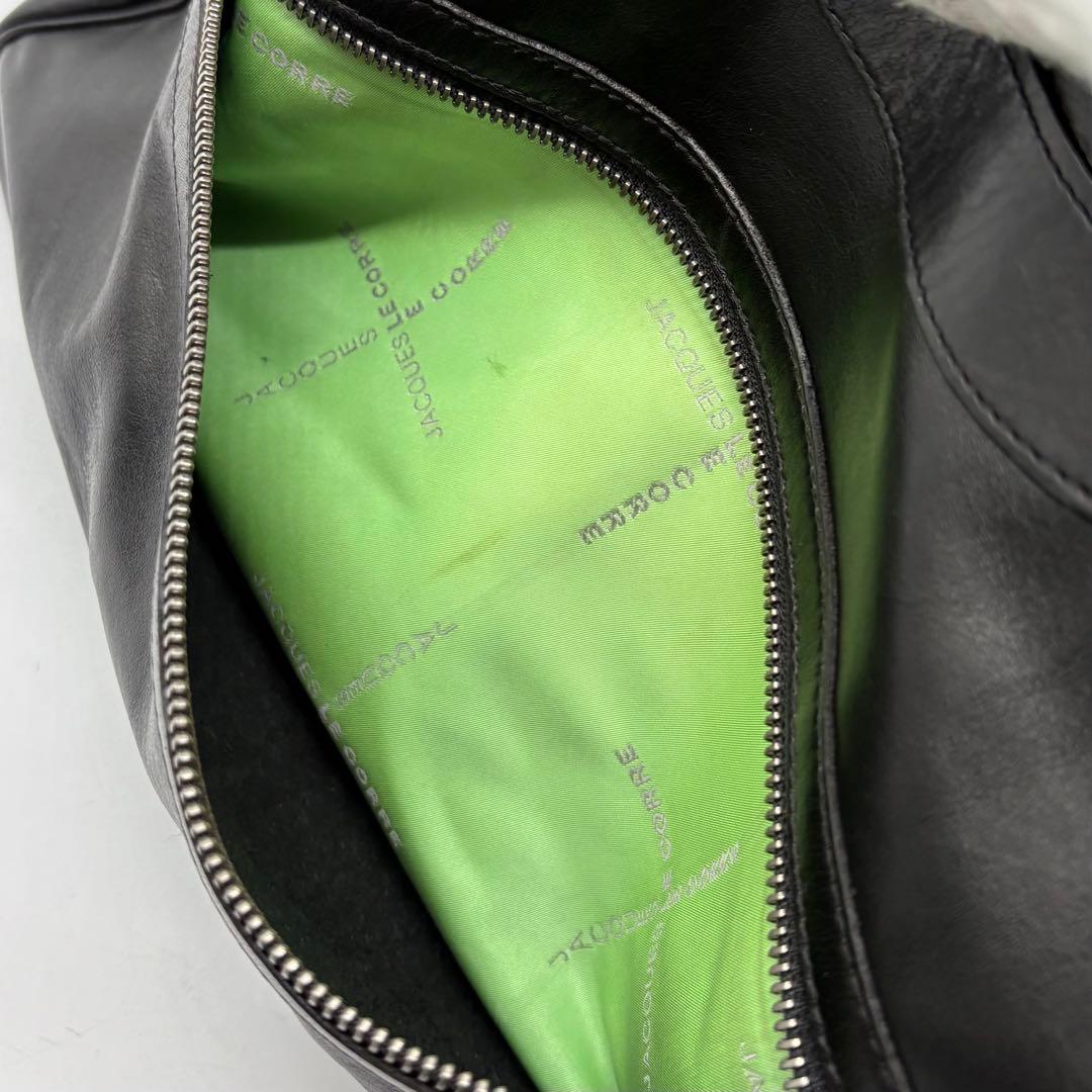 ジャックルコー リスボン ハンドバッグ レザー 肩掛け ブラック