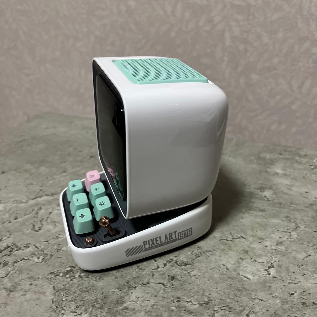 お値下げ! Divoom Ditto Pro ホワイト/ミント スピーカー