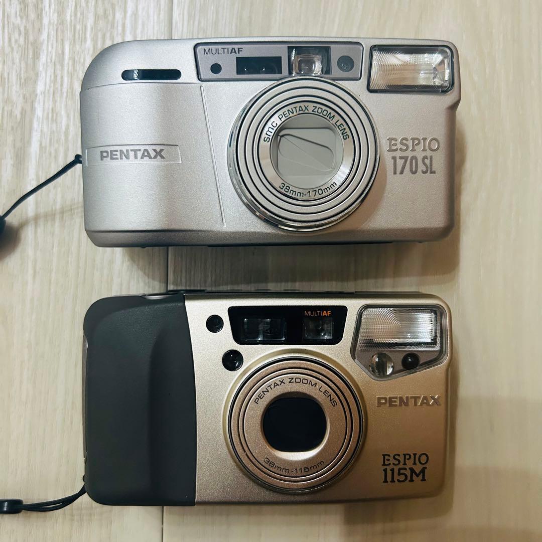 動作確認済　PENTAX ESPIO 170SL 115M フィルムカメラ