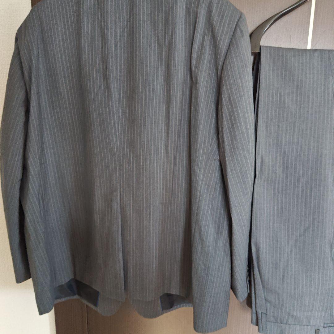 【新品未使用】大きいサイズ ２パンツ プレミアムウォッシュビジネススーツ ５L