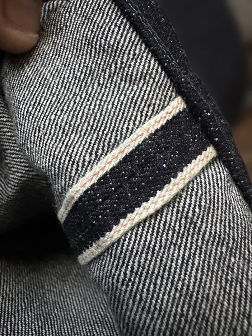 【美品】フラットヘッド Z3005 W36 濃紺 裾上げなし 新品ワンウォッシュ