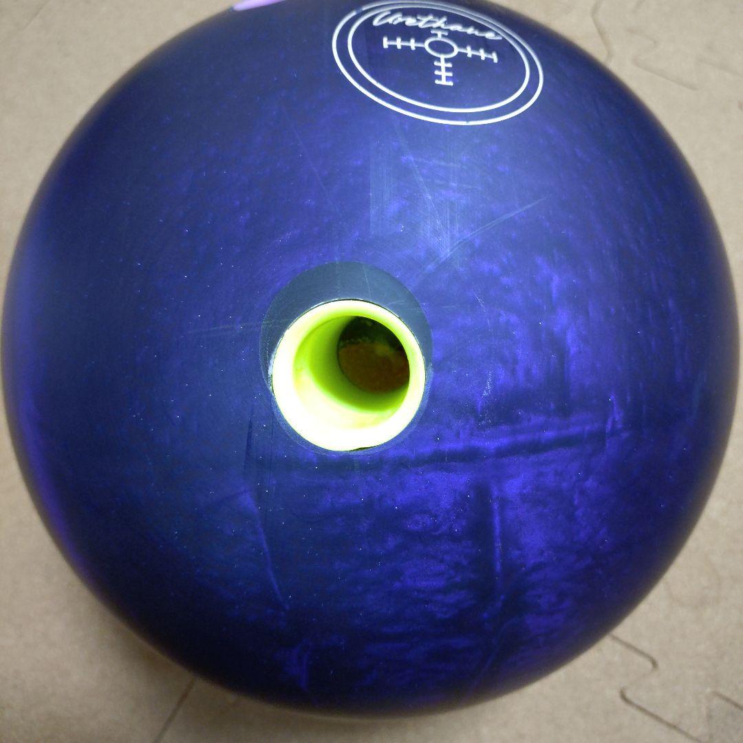 ボウリングボール14ポンド パープルバールウレタン