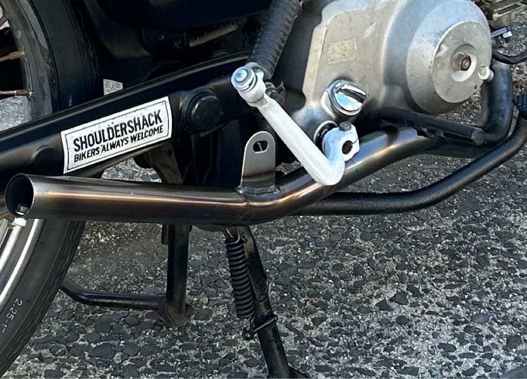 田中レア　小鉄管　チョッパー　スーパーカブマフラー