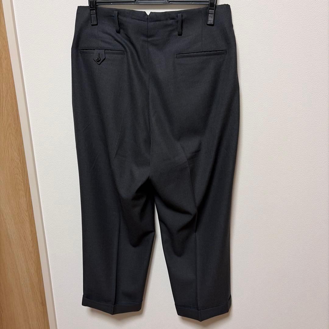 パンツ a.presse 24AW Wool Gabardine Trousers 2