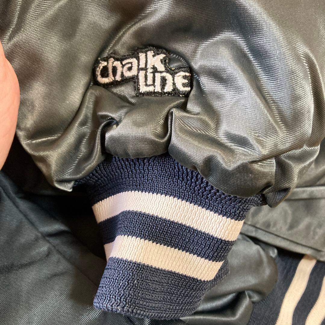 USA製 90s Yankees スタジャン ダークグリーン Lサイズ