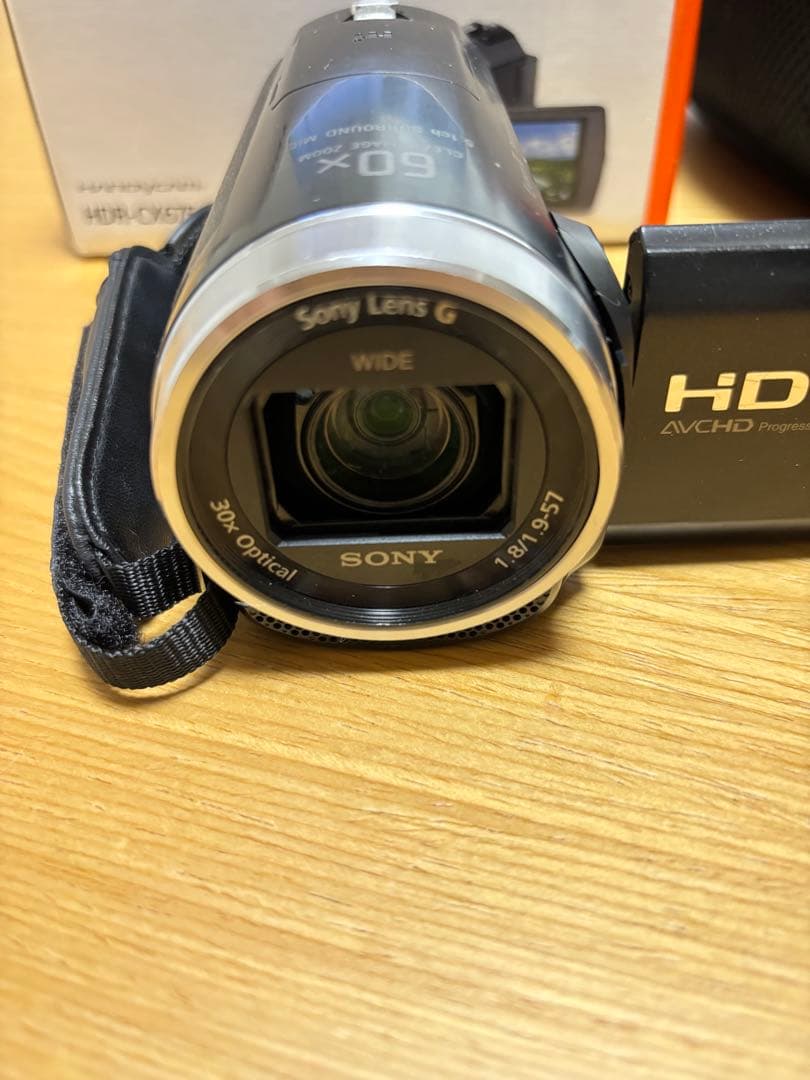 SONY HDR-CX675 ブラック　収納バック付き