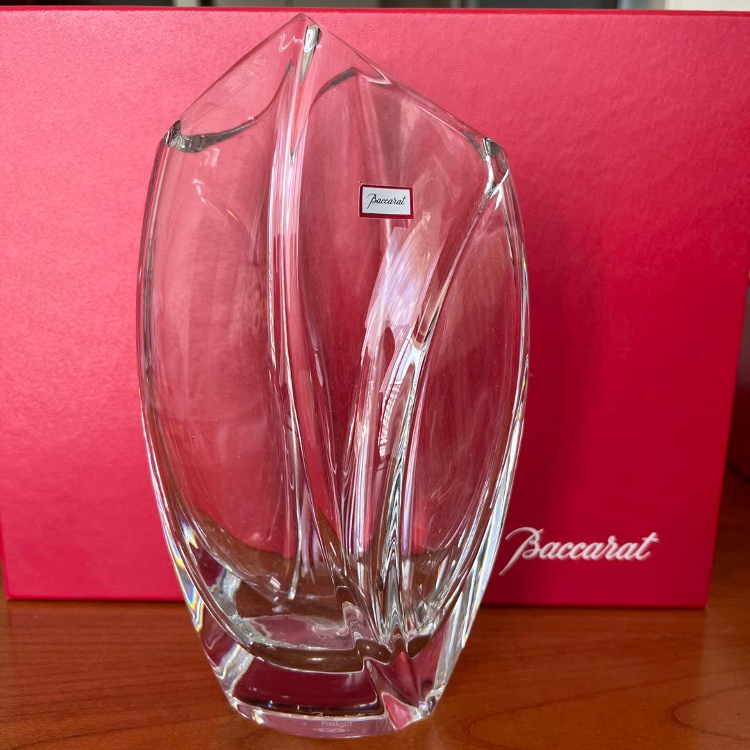 バカラ 《睡蓮》ジベルニー  リゴッド　大型サイズ　花瓶　フラワーベース