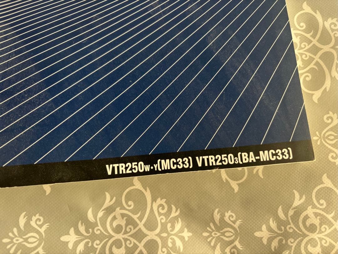 HONDA VTR250 (MC33) サービスマニュアル