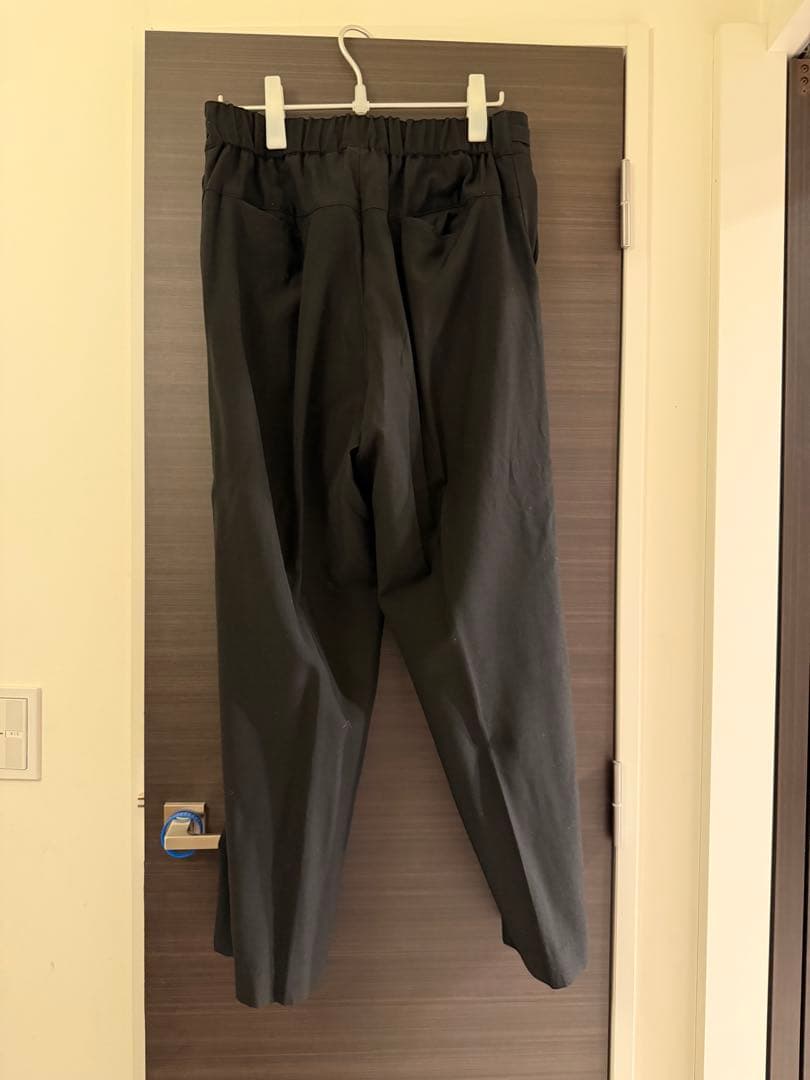 everyone×FARAH wool adjustable trousers