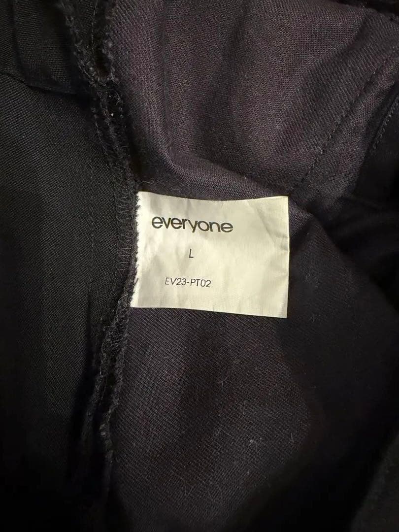 everyone×FARAH wool adjustable trousers