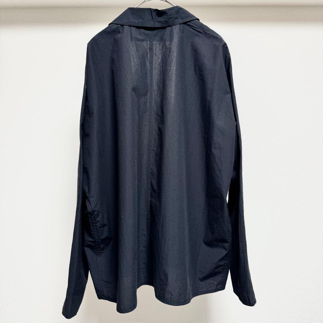 TICCA ティッカ コットン ハーブ シャツ ジャケット 黒 フリーサイズ