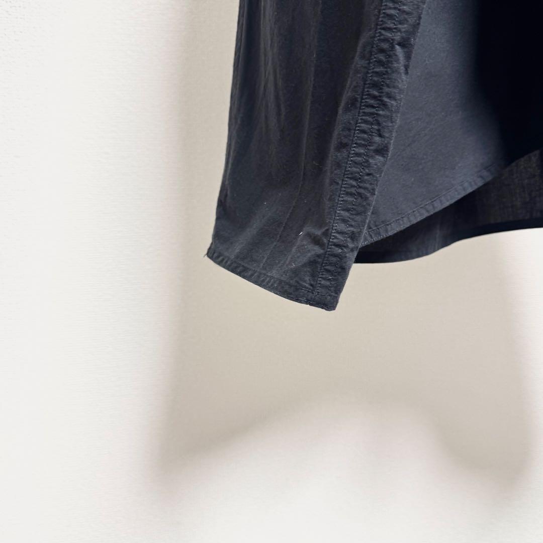 TICCA ティッカ コットン ハーブ シャツ ジャケット 黒 フリーサイズ