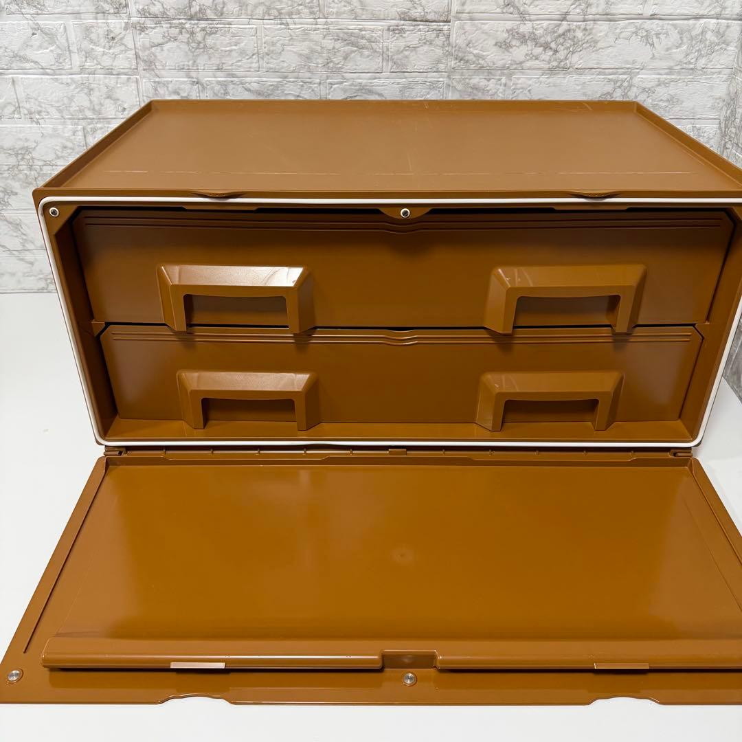 Tupperware タッパーウェア スーパーチェスト ワイド　引き出し　2段