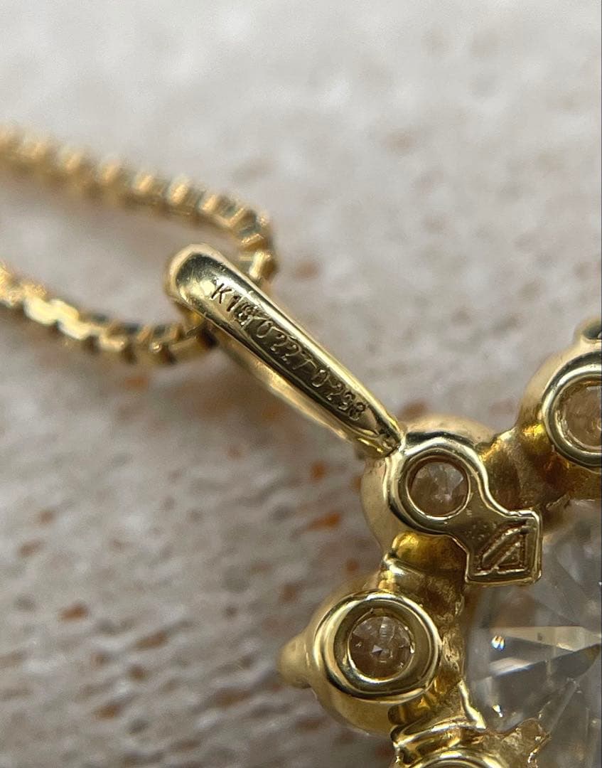 専用JA192★高級 ダイヤモンド0.52ct K18 ヘッド 鑑定書付