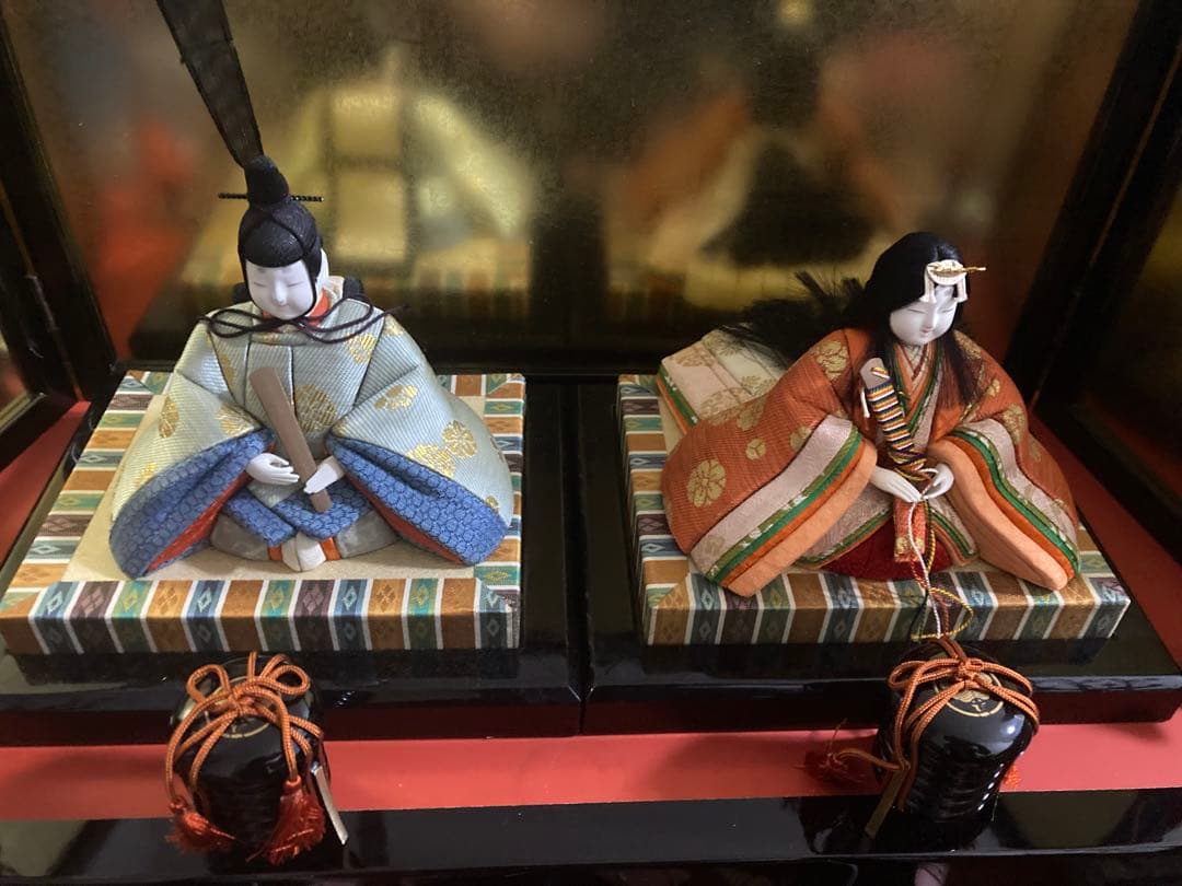 希少　真多呂作　雛人形　非売品　コンパクト