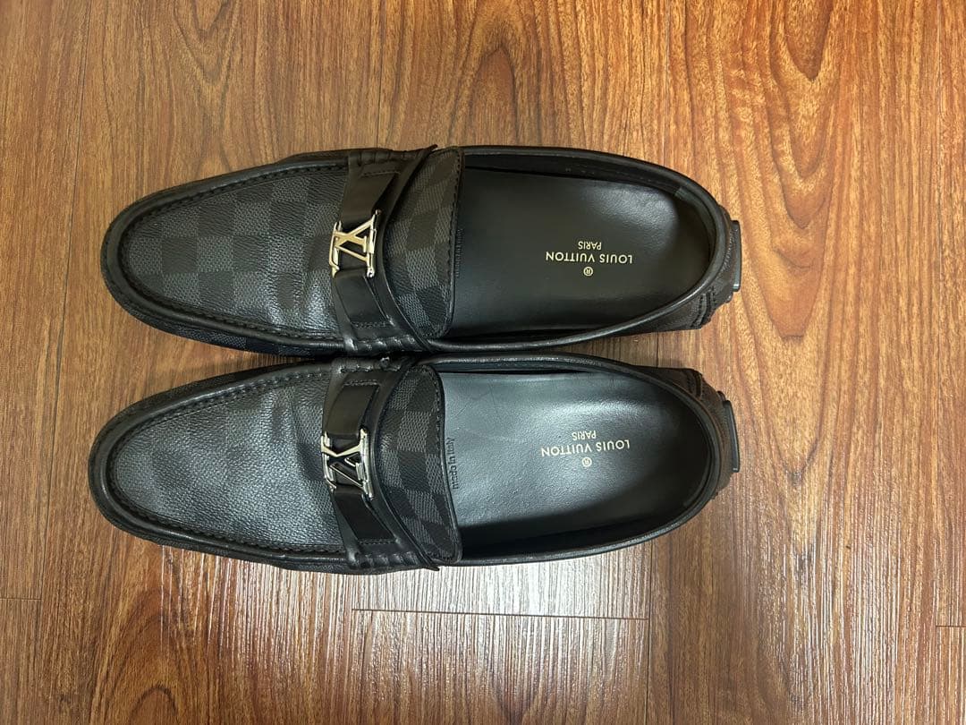 ルイヴィトン ダミエ ドライビングシューズ