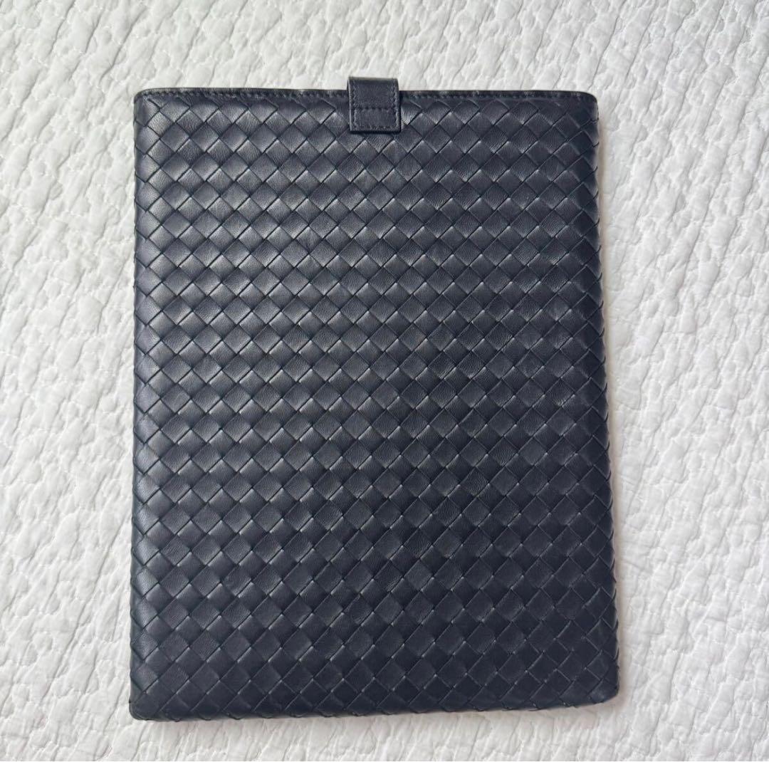 極美品 BOTTEGA VENETA イントレチャート レザー iPadケース