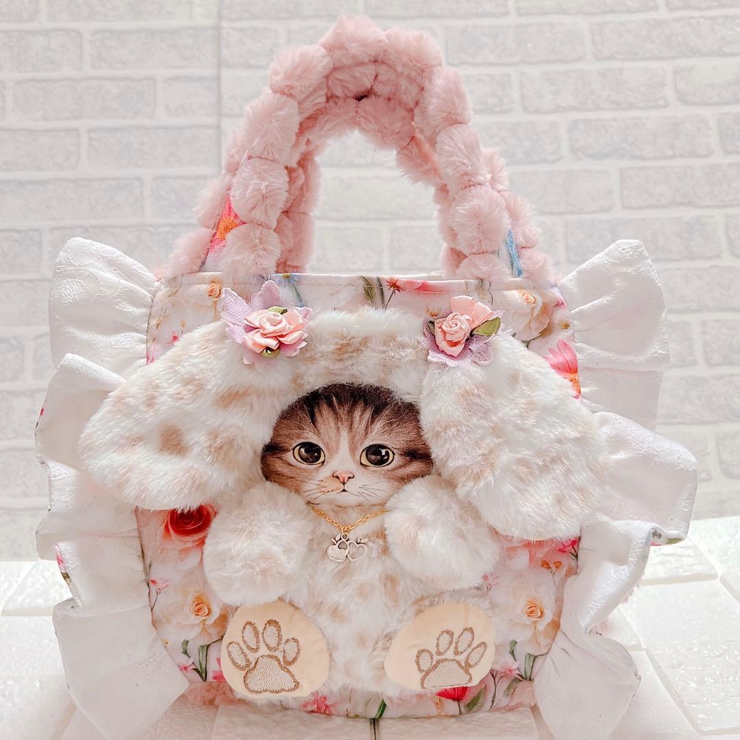 コヤンイサムチョン ♡ロップイヤーちゃん ファーバッグ ハンドメイド