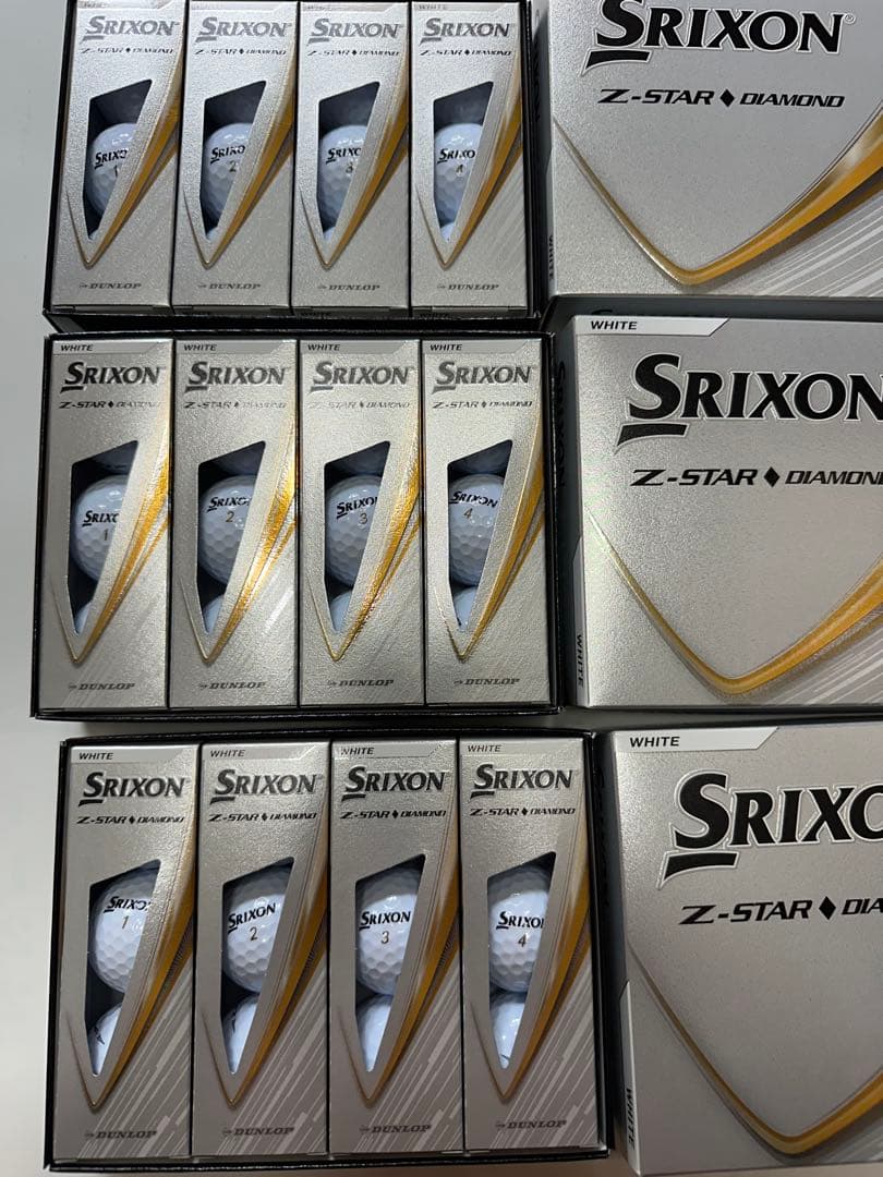 スリクソンZ-STAR ダイヤモンド ホワイト2025モデル 3ダース