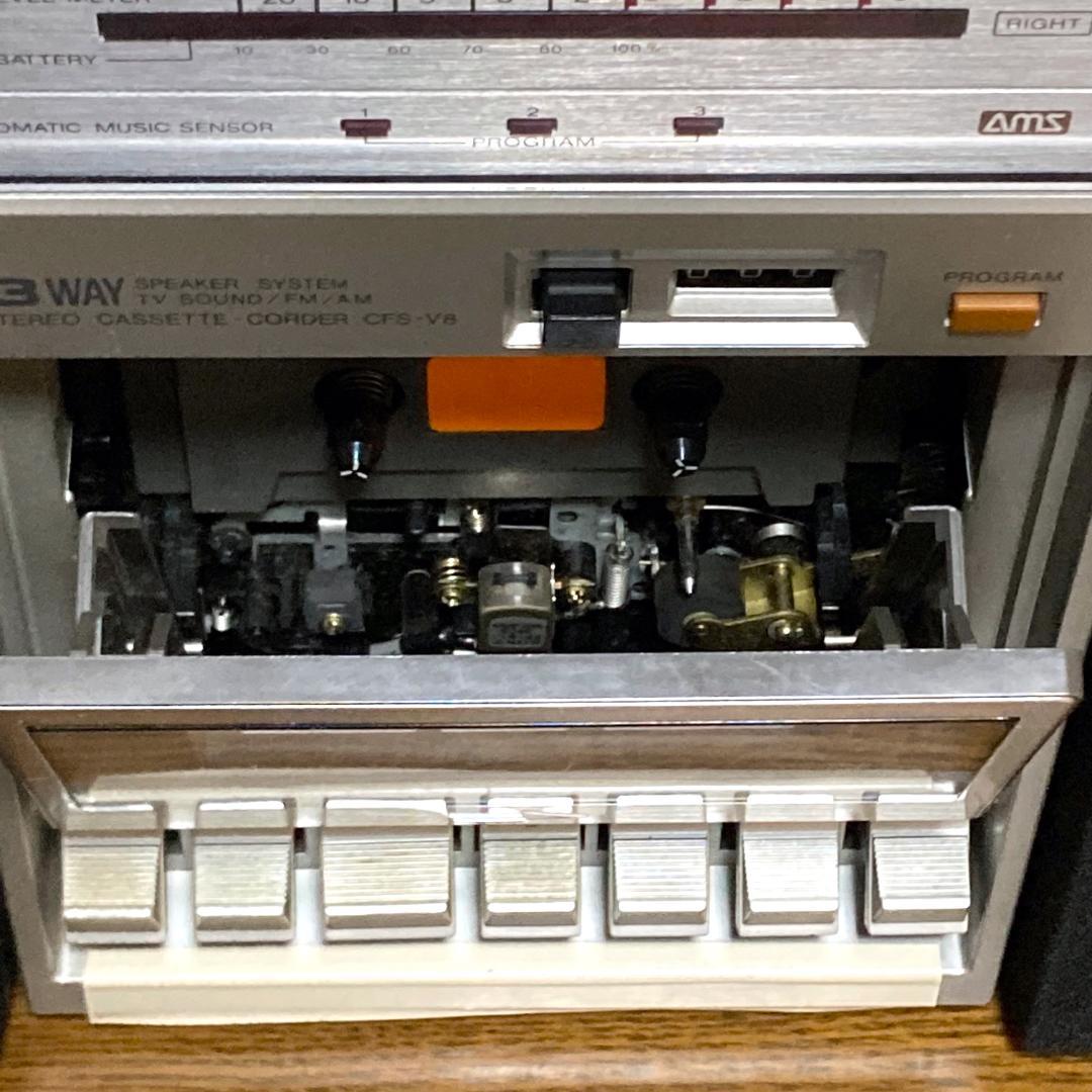 ソニー SONY ZILBA'P ジルバップ ラジカセ CFS-V8